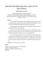 Quá trình hình thành, phát triển và giao lưu của gốm sứ Hizen