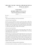 Bài thu hoạch bồi dưỡng thường xuyên giáo viên Module TH32: Dạy học phân hóa ở tiểu học