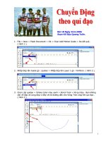 Bài tập chuyển động theo quỹ đạo