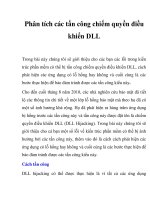 Phân tích các tấn công chiếm quyền điều khiển DLL