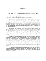 Giáo trình Mật mã và ứng dụng: Chương 4