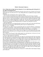 Đề cương ôn môn Kinh tế chính trị