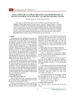 Thực trạng quản lí hoạt động đào tạo trình độ Thạc sĩ chuyên ngành Quản lí giáo dục tại Trường Đại học Sài Gòn