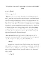 sử dụng bản đồ tư duy trong dạy học ngữ văn ở trường thcs 