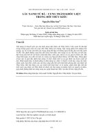 Lầu xanh Tú Bà – cung trầm khốc liệt trong đời thúy Kiều