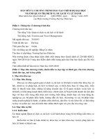 BẢN MÔ TẢ CHƯƠNG TRÌNH ĐÀO TẠO TRÌNH ĐỘ ĐẠI HỌC NGÀNH QUẢN TRỊ DỊCH VỤ DU LỊCH VÀ LỮ HÀNH