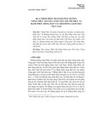 Quá trình hình thành đường hướng “Sống Phúc Âm giữa lòng dân tộc để phục vụ hạnh phúc đồng bào” của hội đồng giám mục Việt Nam