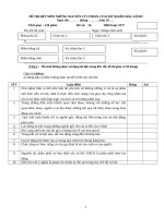 Đề thi hết môn nguyên lý cơ bản của chủ nghĩa Mác Lenin - Đề số 16