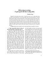 Điểm nóng tư tưởng về giải quyết đất đai ở nông thôn - Mai Đức Ngọc