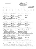 KIEM TRA 15 PHUT LAN 2 CHUONG 3 MA DE 307 gdtx