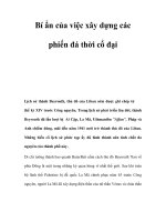 Bí ẩn của việc xây dựng các phiến đá thời cổ đại