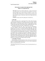 Tôn giáo và nhà nước pháp quyền nhìn từ xã hội dân sự