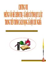 Bài giảng Những nguyên lý cơ bản của chủ nghĩa Mác - Lênin: Chương 8 - GV. Phạm Thị Ly