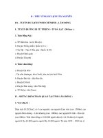 Giáo trình tuyến điểm du lịch Việt Nam - Phần D – TIỂU VÙNG DU LỊCH TÂY NGUYÊN D1 – TUYẾN DU LỊCH TP HỒ CHÍ MINH – LÂM