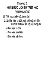 Bài giảng Triết học - Chương 2