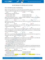 Bộ 3 đề thi HK2 môn Hóa lớp 12 năm 2019