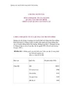Chương 18: Bối cảnh quốc tế của ngành quảng cáo truyền hình, chiến lược quảng cáo toàn cầu