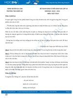 Đề tham khảo tuyển sinh vào lớp 10 năm 2020 môn Ngữ Văn 9 - Trường THCS Kiêu Kỵ