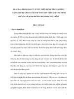 nâng cao chất lượng giảng dạy truyện cổ tích tấm cám trong chương trình ngữ văn lớp 10 THPT 