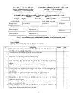 Đề thi hết môn nguyên lý cơ bản của chủ nghĩa Mác Lenin - Đề số 6