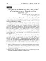Giao thương ngầm giữa Quảng Châu và Huế một thương vụ bí ẩn về chiếc chuông đúc năm 1693