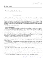 Xã hội học thế giới: Nhật Bản già hóa dân số và hậu quả