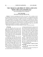 Việc dịch tựa đề phim từ tiếng Anh sang tiếng Việt tại cụm rạp CGV