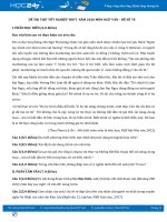 Đề thi thử tốt nghiệp THPT năm 2020 môn Ngữ Văn - Đề số 78