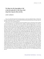 Tác động của nền công nghiệp cơ khí xã hội chủ nghĩa đối với đời sống xã hội nông thôn Cộng hòa Dân chủ Đức