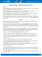 Bộ đề thi học sinh giỏi môn Lịch sử 9 có đáp án chi tiết