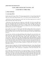 Chuyên đề chiến tranh ở việt nám 1954 1975 cuộc chiến tranh việt nam 1954   1975 cách nhìn từ nhiều phía 