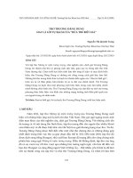 Thơ Trương Đăng Dung hay là lời tự bạch của “đứa trẻ biết già”