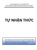 Bài giảng Tự nhận thức (Cho nhân viên công tác xã hội)
