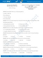 Đề thi HK1 môn GDCD 10 năm học 2019 - 2020 có đáp án Trường THPT Yên Lạc