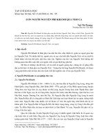 Con người Nguyễn Phi Khanh qua thơ ca