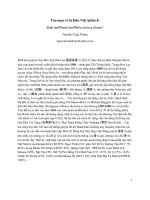 Tản mạn về từ Hán Việt: Phần 4 - Nguyễn Cung Thông