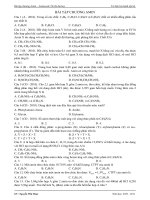 AMIN AMINOAXIT  ON THI DAI HOC 