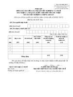 Phụ lục bảng kê chi tiết giá trị chuyển nhượng và thuế thu nhập cá nhân đã khấu trừ đối với thu nhập từ chuyển nhượng chứng khoán (Mẫu số: 06-1/BK-TNCN)