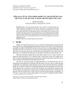 Tổng quan về các công trình nghiên cứu truyện kể dân gian Việt Nam từ góc độ type và motif (trường hợp ở Việt Nam)