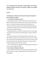 Đề thi Triết Học - câu 8