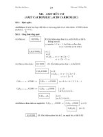 Acid huu co day li thuyetbt van dung 