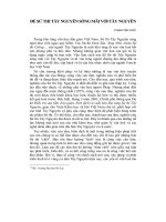 Đề sử thi Tây Nguyên sống mãi với Tây Nguyên