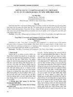 Những ngã tư và những cột đèn của Trần Dần và vụ án của Franz Kafka: Từ góc nhìn hiện sinh