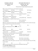 PENBOOK LUYỆN THI THPT QUỐC GIA môn hóa năm 2020 đề 17