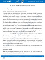 Đề thi thử THPT QG năm 2020 môn Ngữ Văn - Đề số 33