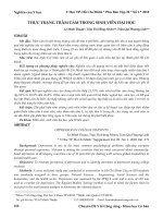 Thực trạng trầm cảm trong sinh viên đại học