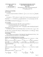 Đề thi học sinh giỏi môn Toán lớp 12 cấp tỉnh năm 2020-2021 - Sở GD&ĐT Phú Thọ