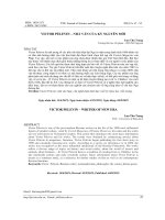 Victor Pelevin – nhà văn của kỷ nguyên mới