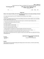 Mẫu Thông báo đăng ký tạm ngừng hoạt động, kinh doanh hoặc tiếp tục hoạt động sau tạm ngừng hoạt động, kinh doanh trước thời hạn (Mẫu số: 23/ĐK-TCT)