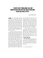 Về một số nét tương đồng và dị biệt trong văn học dân gian Việt Nam và Hàn Quốc (Trường hợp truyện cổ tích)